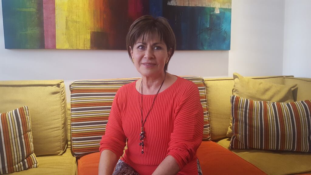 Martha Amorocho, whose two sons, Alejandro and Juan Carlos, were caught up in the bombing at El Nogal. Alejandro died and Juan Carlos was badly injured. Photograph: David McKechnie