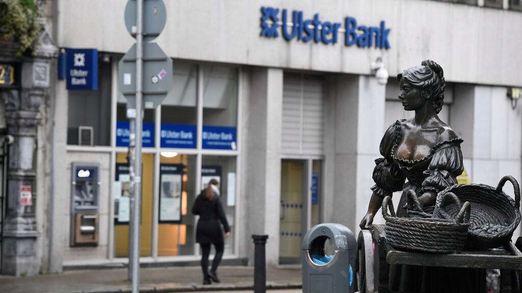 Ulster Bank has a total of €9.67 billion of “unrecognised” crisis-era losses that could theoretically be carried forward indefinitely to reduce tax liabilities.