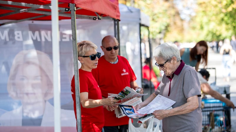 Moldova flooded with deep fakes and disinformation as voters face stark choice between east and west