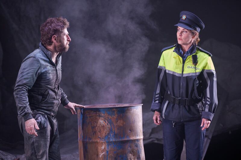 The Cave: Aaron Monaghan and Judith Roddy. Photograph: Ros Kavanagh