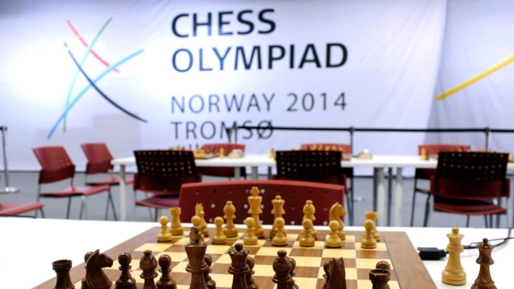 Hundreds of spectators attending the 41st Chess Olympiad in Tromso, Norway, reacted with shock after Kurt Meier (67), a Swiss-born member of the Seychelles team, collapsed during his final match of the marathon two-week contest. Despite medical attention at the scene he died later in hospital. Photograph: Reuters/Rune Stoltz Bertinussen