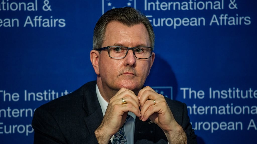 DUP MP Jeffrey Donaldson. File photograph: James Forde/The Irish Times