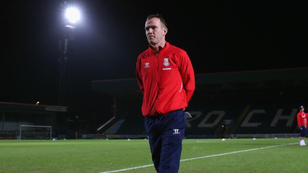 Glenn Whelan: “I have been here for seven years now and it feels like home,” he said this afternoon. “I have had far more ups than downs, and I absolutely love this place. I enjoy coming in each day and I enjoy the environment.