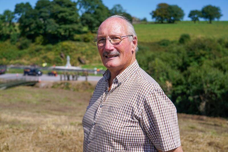 Noel Howard, a local who grew up beside Béal na Bláth and is involved with the Kilmurry Independence Museum, says some aspects of Collins's killing are "beyond comprehension". Photograph: Enda O'Dowd