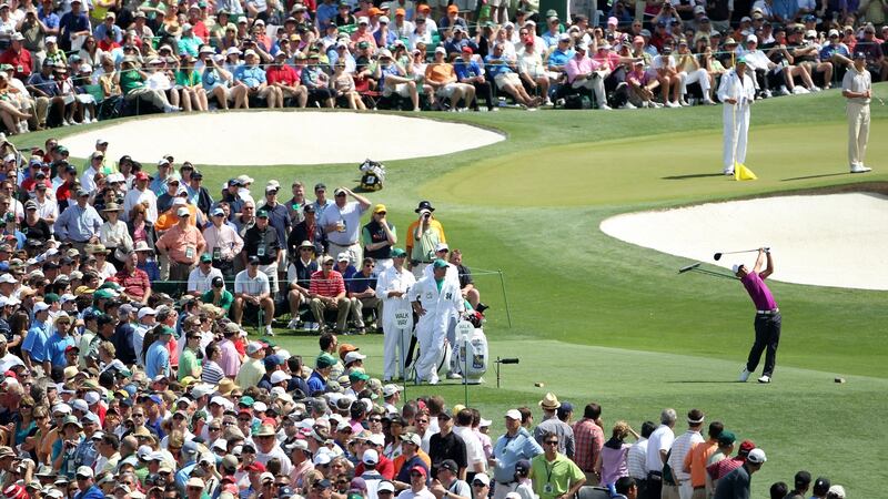 Anthony Kim finished third in the 2010 US Masters at Augusta. Photograph: Jamie Squire/Getty