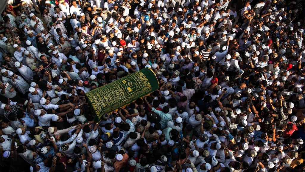 The assassination of U Ko Ni, a Muslim and close adviser to Aung San Suu Kyi, again turned spotlight on Myanmar. Photograph: Ye Aung Thu/AFP/Getty Images