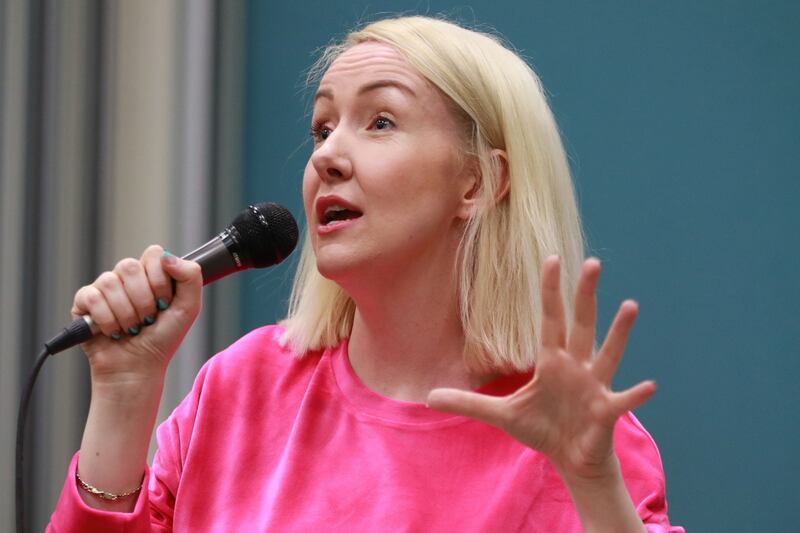 Roisin Savage: ‘Most people sing at home or sing along to their car radio but there is a buzz from singing with a group of people.’ Photograph: Nick Bradshaw/The Irish Times