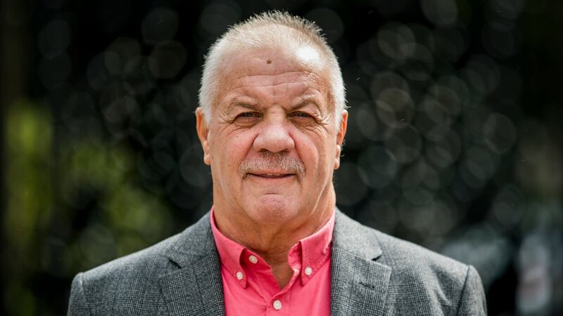 Raymond McCord outside the Royal Courts of Justice in Belfast. Photograph: Liam McBurney/PA