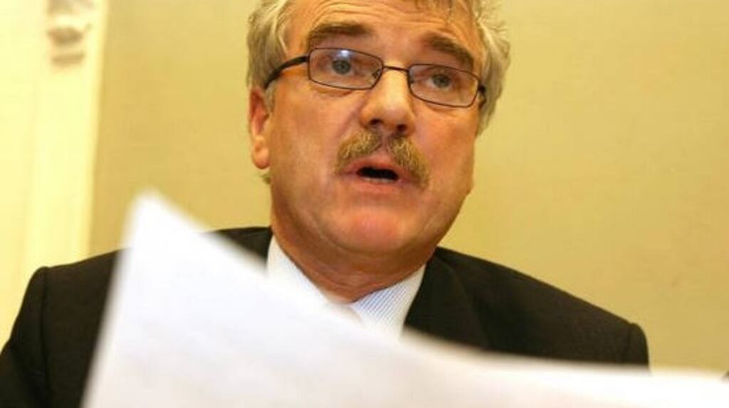 Finian McGrath: he says he now supports the Government campaign to encourage take up of Gardasil after previously opposing the vaccine