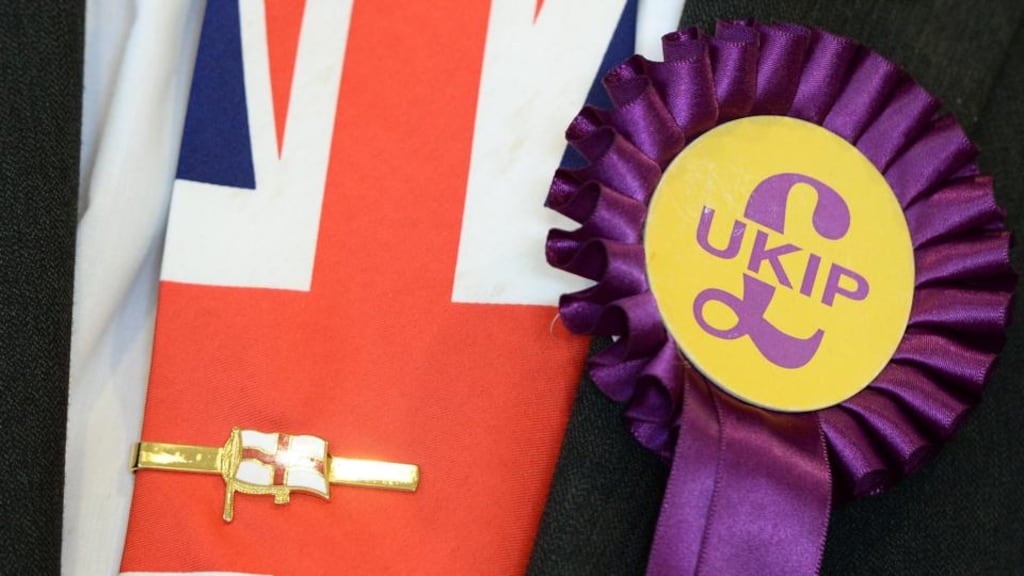 Ukip believes this can be its breakthrough election, but the first-past-the-post system may yet undo the party’s electoral ambitions. Photograph: AFP/Getty Images