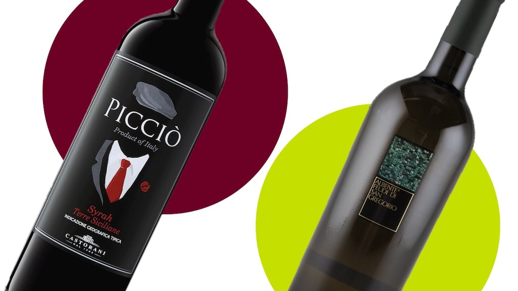 John Wilson’s wines for the weekend: Picciò Syrah and Fuedi di San Gregorio Albente, both from Lidl