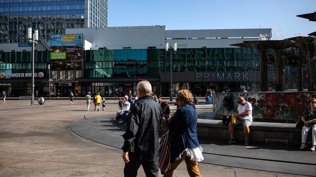 Berlin, Germany. The German economy has been hit by falling household and government consumption, while capital investment in machinery and equipment has fallen. Photograph: Lena Mucha/NYT