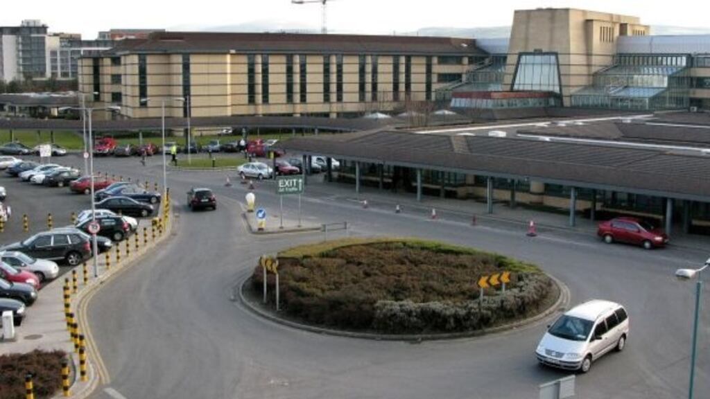 A man who was understood to be sheltering at Tallaght hospital died over the weekend