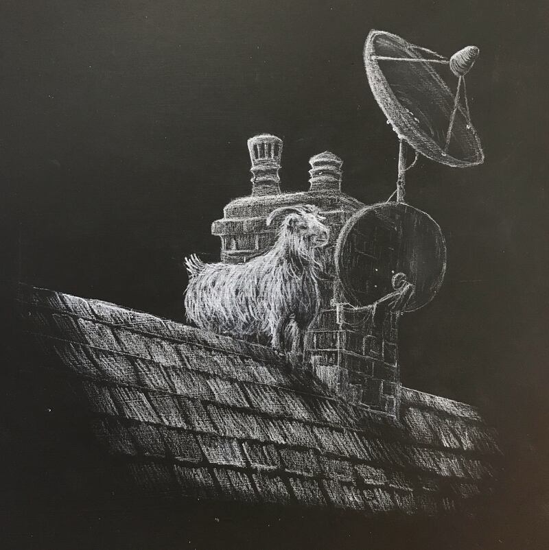 Her installation invited us to imagine the year 2123, by when food production has not only been commodified and individualised but also catastrophised