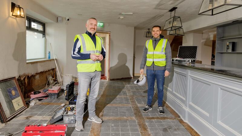 Patrick Sharkey and James Mitchell. Photograph: James Connolly