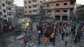 Fears of war on two fronts as Israeli forces mass near Gaza