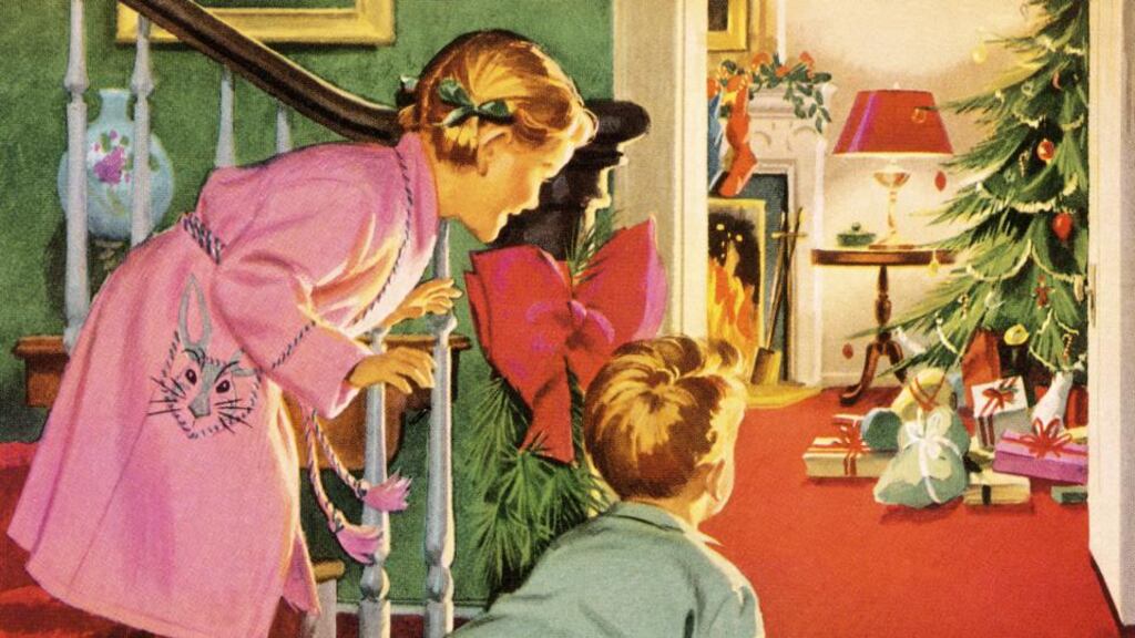 Retro Christmas: would you go for a traditional look? Illustration: iStock/Getty