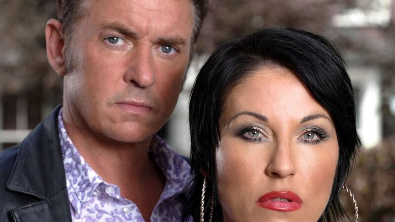 As Alfie and Kat in EastEnders