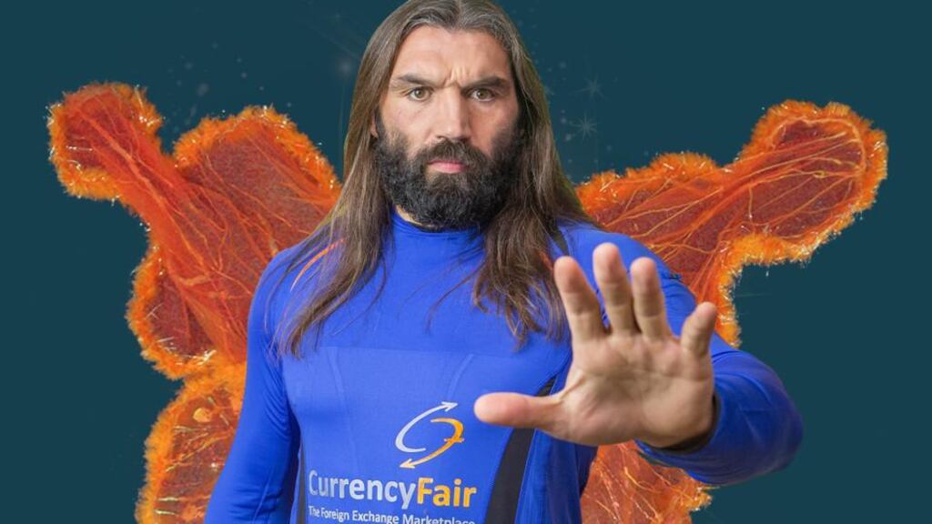 French number eight Sébastien Chabal: helping expats find cheap foreign exchange rates.
