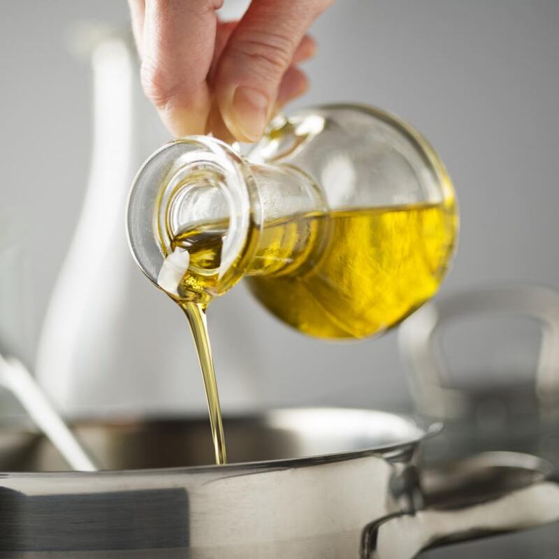 It is a paradox that extra-virgin olive oil does not taste oily, rather like liquid herbs, so much so that it feels hot, essential and bitter. Photograph: iStock