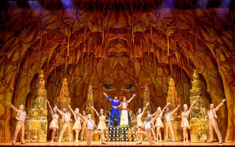 Aladdin: The Musical has a treasure-trove setting. Photograph: Deen van Meer/Disney