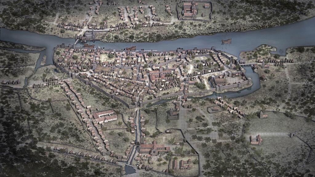 Big cittie: Digital reconstruction of Dublin circa 1500