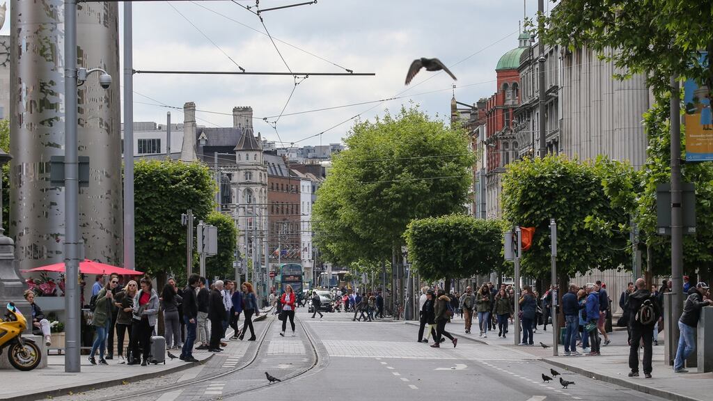 A general view of O’Connell Street, Dublin. File photograph: Crispin Rodwell/The Irish Times