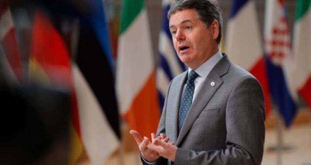 The DBRS report   cautioned that the concentration of corporate tax receipts in only a handful of companies  exposes the Irish exchequer to budget risks. Pictured above is Minister for Finance Paschal Donohoe. Photograph: EPA