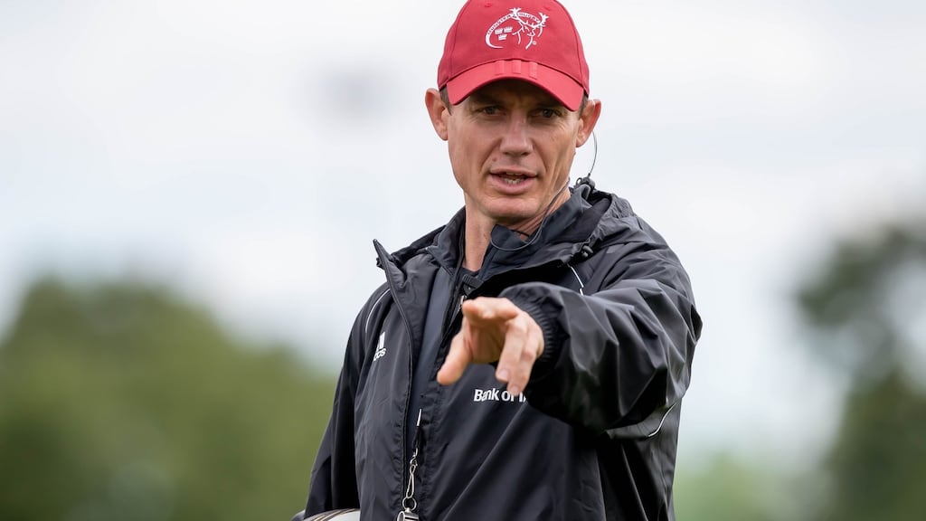 Munster senior coach Stephen Larkham tells us doing the right things when no-one is looking actually reveals your character. Photograph: Inpho