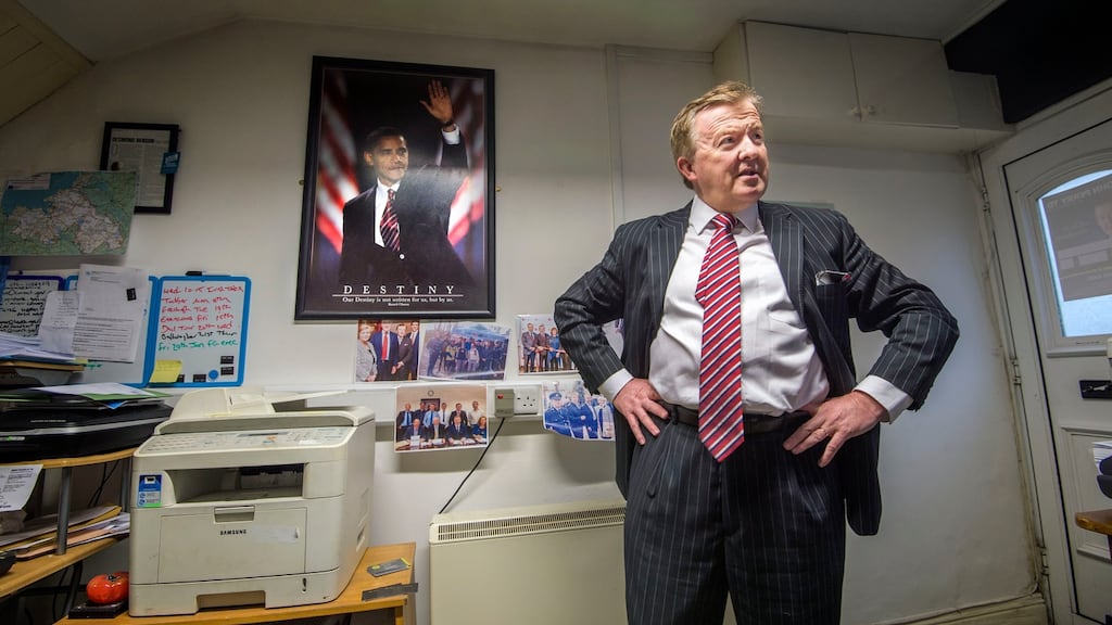 A settlement agreement between former Fine Gael TD John Perry, his wife Marie and Danske Bank over a €2.47 million judgment obtained against the couple has broken down, the Commercial Court has heard. Photograph: Brenda Fitzsimons/The Irish Times.