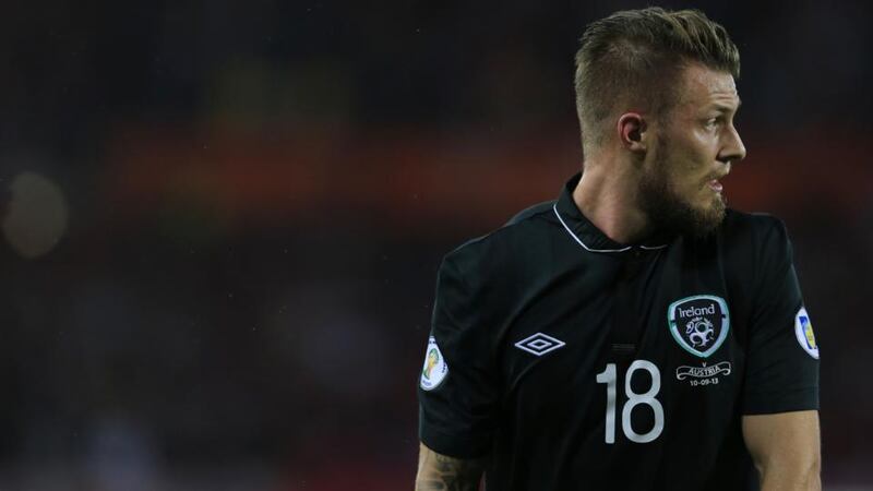 Ireland’s Anthony Pilkington has moved to Cardiff City. Photograph: Getty Images