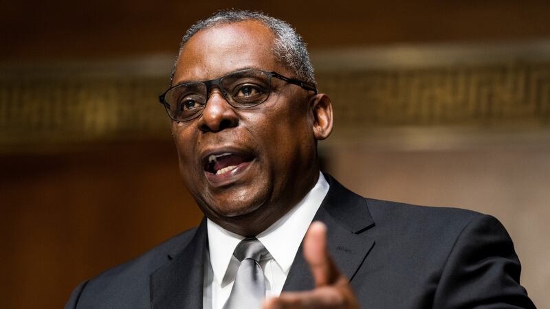 Lloyd Austin, new defence secretary. Photograph: Jim Lo Scalzo/Pool via The New York Times