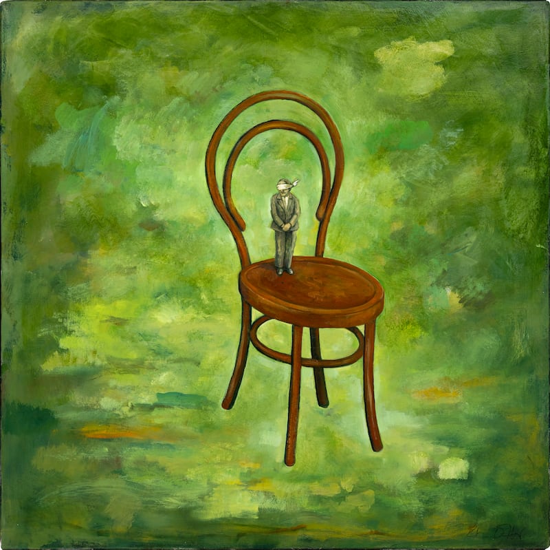 Irish artist, Rita Duffy's Connolly’s Chair (€3,000-€5,000)