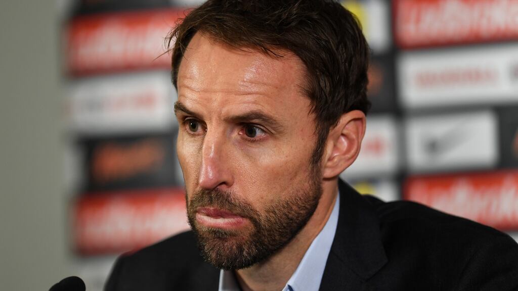 Gareth Southgate has insisted he is not ‘too nice’ to manage England. Photograph: Getty