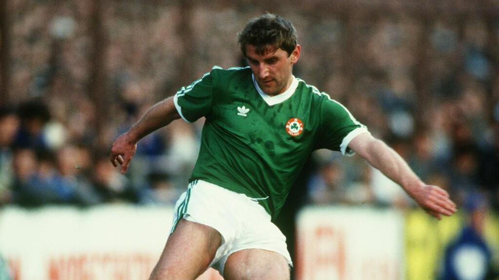 John Anderson in action for Ireland in 1987. Photograph: Billy Stickland/Inpho