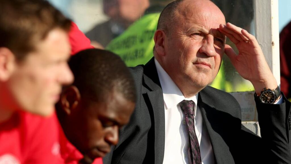 Sligo manager John Coleman: “It’s my first journey into Europe and I’m relishing the prospect.” Photograph: Donall Farmer/Inpho