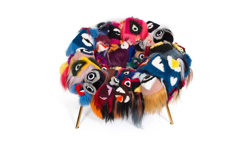 ‘Armchair of a Thousand Eyes’ by the Campana brothers