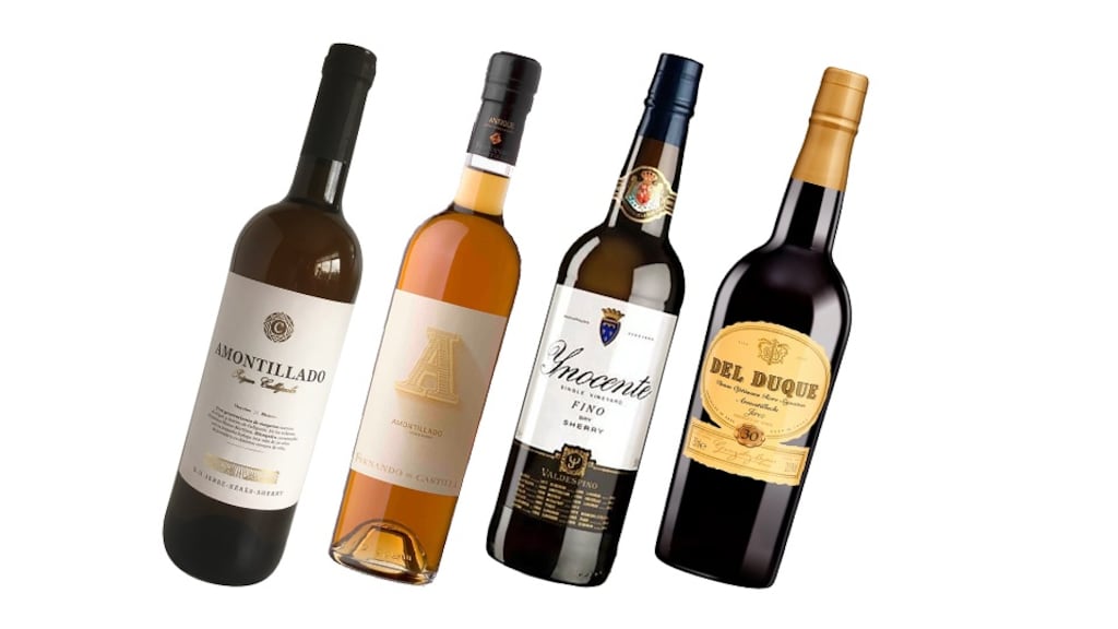 Sherry is non-vintage and has been fortified, or had grape brandy added.