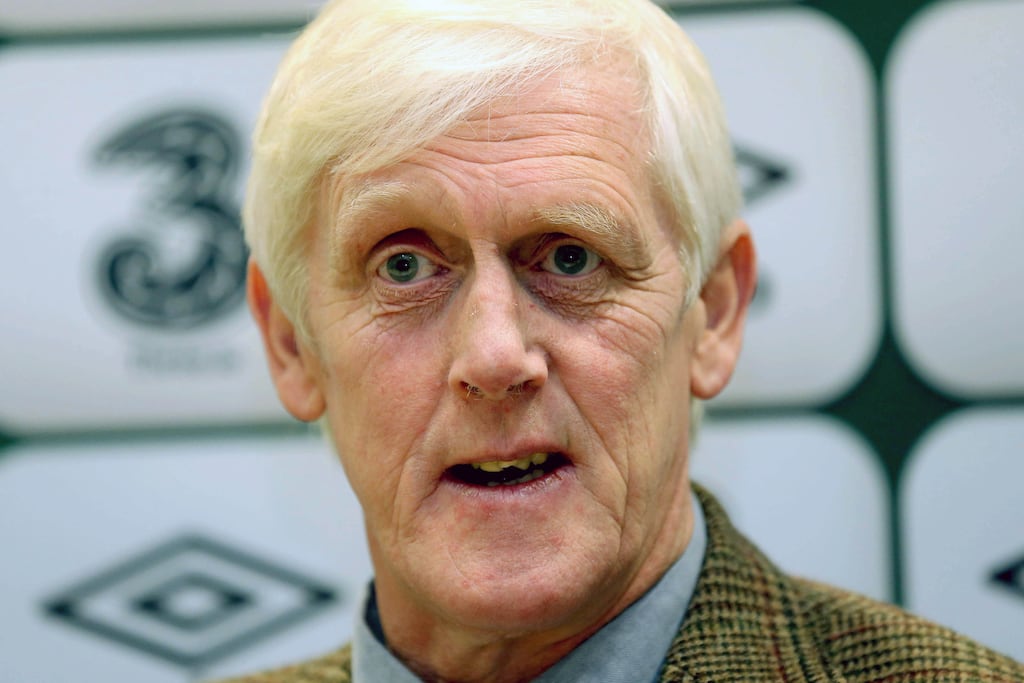 Harry McCue: 'Our big issue is the schools – the FAI have totally neglected them in the last couple of years,'. Photograph: Donall Farmer/Inpho