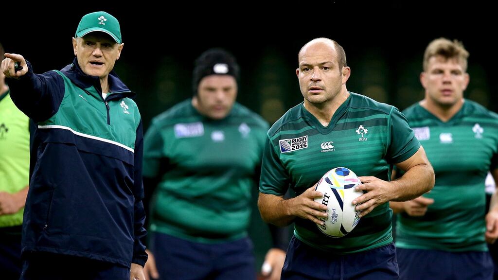 Ireland head coach Joe Schmidt has announced Rory Best as his captain. Photograph: Dan Sheridan/Inpho