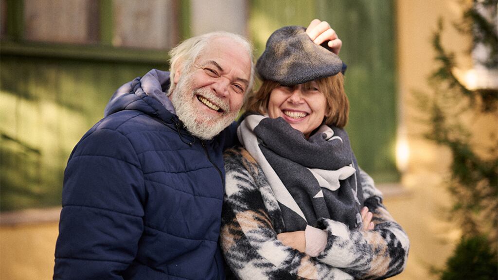 Jimmy and Elaine from Spry's advertising campaign