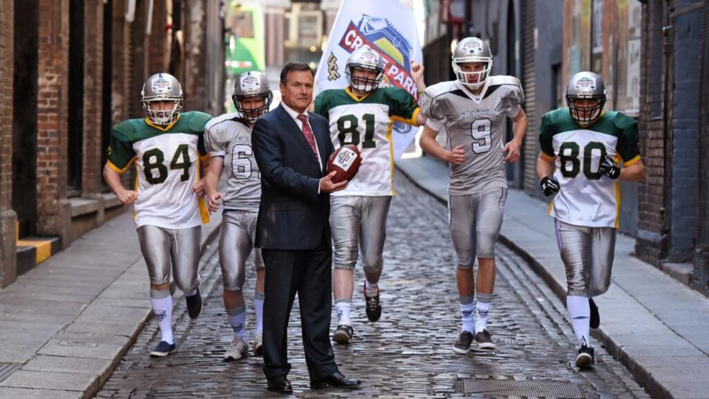 With just over three weeks to the Croke Park Classic, an exciting programme of events around the American College football game between Penn State and the University of Central Florida was announced by the Lord Mayor of Dublin, Christy Burke and Croke Park Stadium Director Peter McKenna.