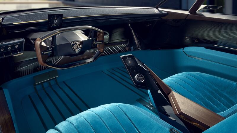 It’s designed to be Level 4 autonomous, which means that you can take your eyes and hands off when you want to, and that’s had a big influence on the design of the cabin