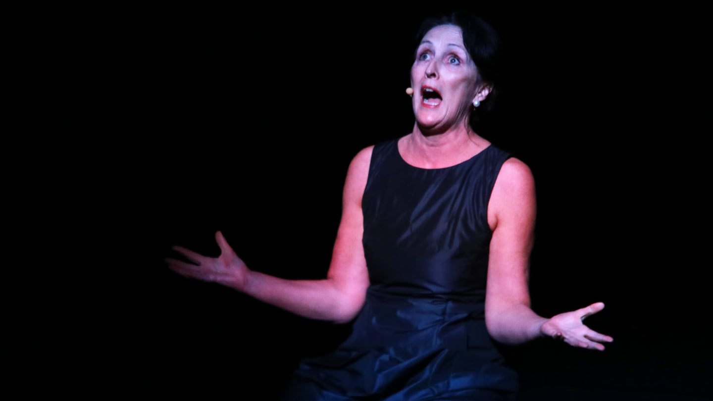 Fiona Shaw performs The Waste Land. Photograph: Frances Marshall