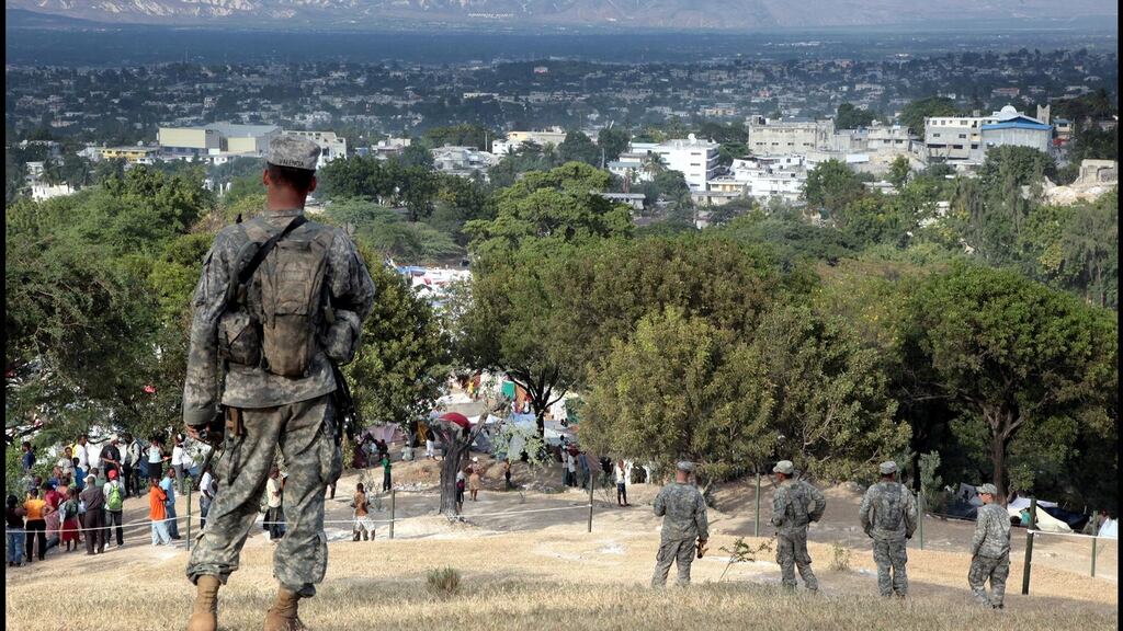 Most inmates of a northern Haitian prison escaped on Saturday after killing a guard and stealing firearms. File photograph: Brenda Fitzsimons