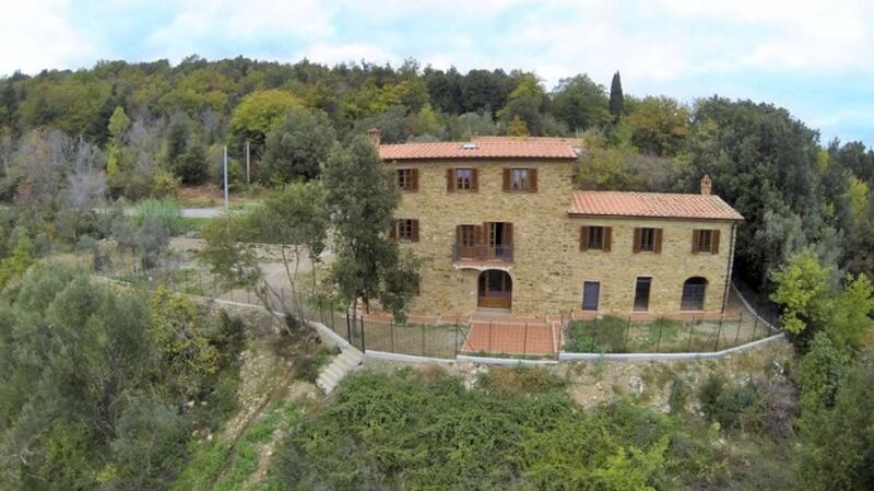 Italy: a restored house in Tuscany with original features