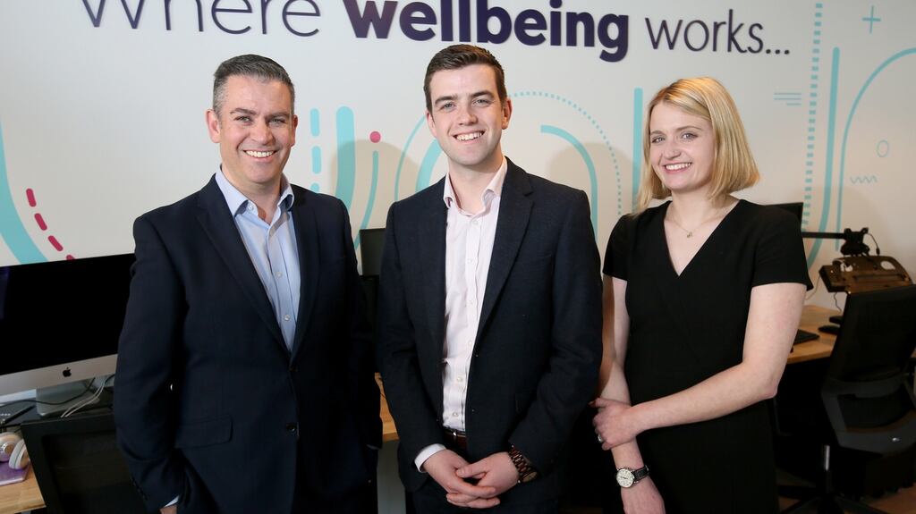 Stuart McGoldrick, Stephen Costello and Dr Sarah O’Neill of SpectrumLife