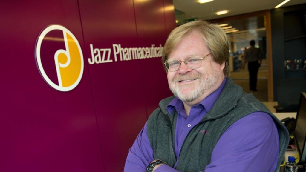 Bruce Cozadd, CEO of Jazz Pharmaceuticals. Photograph: Dara Mac Dónaill