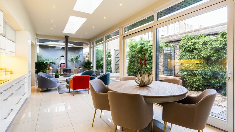 Kitchen-living-dining room