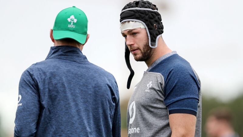 Caelan Doris’s meteoric rise has earned him and Ireland debut in the opening Six nations game against Scotland at the Aviva stadium on Saturday. Photograph: Dan Sheridan/Inpho